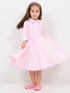 The Charming Imported Corduroy Frock (Light Pink)