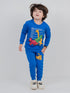 Tallest Dino Fleece Suit (Royal Blue)