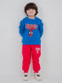 Spidey Printed Fleece Suit (Blue/Red)
