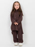 Imported Textured Mocha Co-ord Set (Mocha Brown)