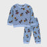 Mickey Mouse Allover Printed Fleece Tracksuit (Blue)