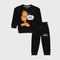 Angry Garfield Fleece Tracksuit (Black)