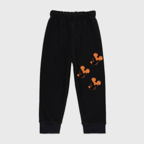 Mickey Mouse Fleece Tracksuit (Orange-Black)