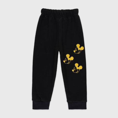 Mickey Mouse Fleece Tracksuit (Yellow-Black)