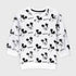 Mickey Mouse Fleece Tracksuit (Off White-Black)