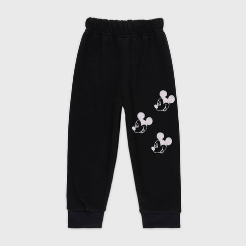 Mickey Mouse Fleece Trouser (Black)