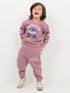 Monster Crush Fleece Suit (Mauve)