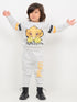 Lion King Fleece Suit (Light Grey)