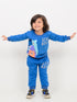 Stay Wild Fleece Suit (Royal Blue)