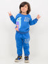 Stay Wild Fleece Suit (Royal Blue)