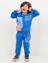 Stay Wild Fleece Suit (Royal Blue)