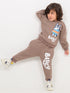 Bluey Buddy Fleece Suit (Dusty Brown)