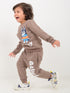 Bluey Buddy Fleece Suit (Dusty Brown)