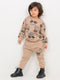 Little Engineer Fleece Suit (Camel Brown)