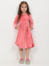 Imported Velour Princess Frock (Pink)