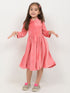 Imported Velour Princess Frock (Pink)