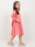Imported Velour Princess Frock (Pink)