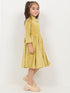 Imported Velour Princess Frock (Pistachio)