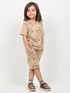 Little Pilot Play Cotton Short Set (Beige)