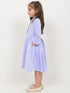 Imported Velour Princess Frock (Lilac)