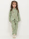 Imported Textured Wash & Wear 2 Piece Set (Sage Green)