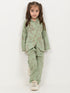 Imported Textured Wash & Wear 2 Piece Set (Sage Green)