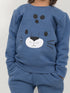 The Happy Cub Fleece Suit (Powder Blue)