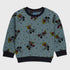 Mickey Mouse Allover Printed Fleece Tracksuit (Teal)