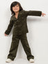 Imported Corduroy Royal Co-ord Set (Deep Olive)