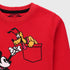 Mickey Mouse Fleece Tracksuit (Red)