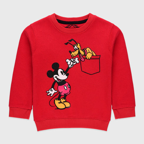 Mickey Mouse Fleece Tracksuit (Red)