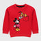Mickey Mouse Fleece Sweatshirt (Red)