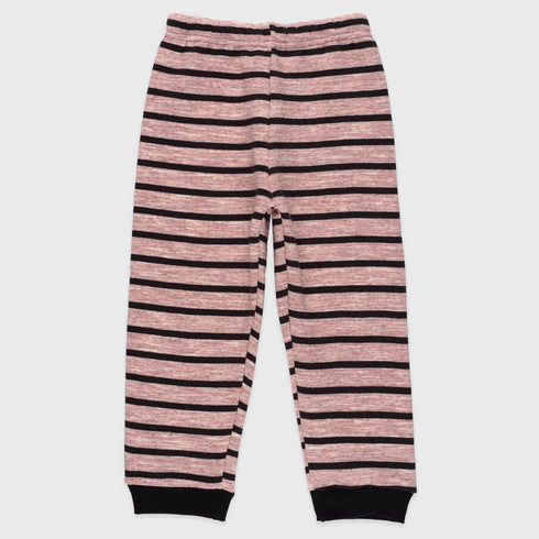 Fox Printed Striped Fleece Tracksuit