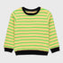 Striped Thick Fleece Tracksuit (Yellow/Green)