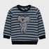 Koala Printed Striped Fleece Tracksuit