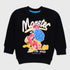 Monsters Printed Fleece Tracksuit (Black)