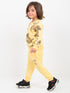 Simba Themed Fleece Suit (Lemon Yellow)