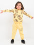 Simba Themed Fleece Suit (Lemon Yellow)
