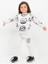 Marvel Themed Fleece Suit (Cloud Grey)
