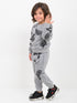 Mickey Themed Fleece Suit (Dark Grey)