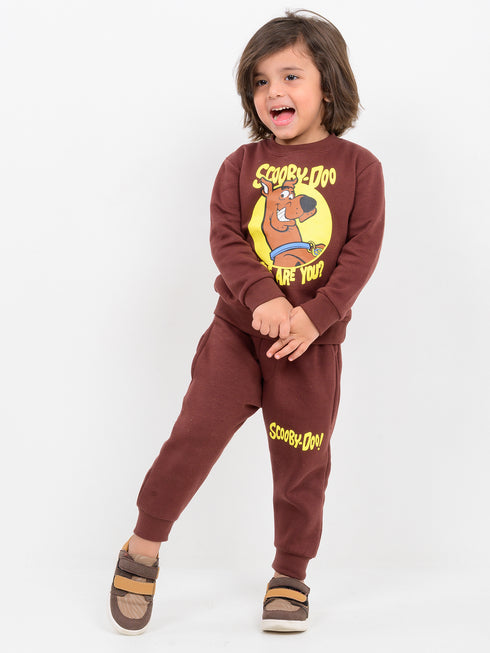Scooby Doo Themed Fleece Suit (Cocoa Brown)