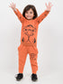 Lion Cub Themed Fleece Suit (Terracotta Peach)