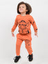 Lion Cub Themed Fleece Suit (Terracotta Peach)