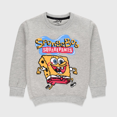 Sponge Bob Fleece Tracksuit (Grey)