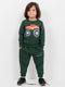 The Road Ranger Themed Fleece Suit (Deep Green)