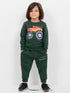 The Road Ranger Themed Fleece Suit (Deep Green)