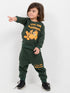 The Garfield Weekend Fleece Suit (Forest Green)