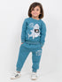 Hungry Shark Themed Fleece Suit (Deep Sea Teal)