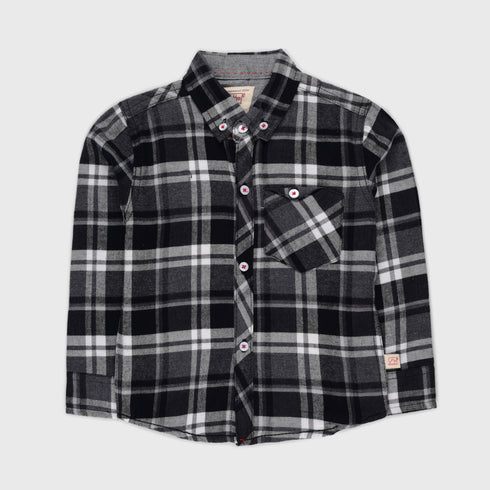 Flannel Shirt (Black)