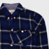 Flannel Shirt (Dark Blue)